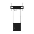 Vorschau: Hagor HP Twin Lift FS-B freistehendes, elektro-motorisch höhenverstellbares Liftsystem