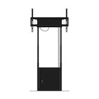 Vorschau: Hagor HP Twin Lift FS-B freistehendes, elektro-motorisch höhenverstellbares Liftsystem