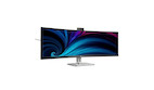 Vorschau: Philips 49B2U6903CH 32:9 SuperWide Thunderbolt™ 4 Curved Business Monitor mit 5-Megapixel-Webcam