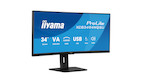 Vorschau: iiyama ProLite XCB3494WQSU-B1 34" Curved Monitor mit höhenverstellbarem Standfuß
