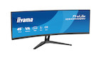 Vorschau: iiyama ProLite XCB4594DQSU-B1 45" ultrabreiter Curved-Monitor mit Dual-QHD-Auflösung und höhenverste