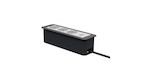 Vorschau: Kindrmann CablePort Office frame 4f 3xStr1xUSBPD Tischanschlussfeld 4-fach mit USB PD