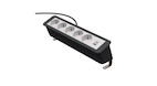 Vorschau: Kindermann CablePort Office desk 6f 5xStr1xUSBA/C Tischanschlussfeld 6-fach (5x Strom, 1x Dual-USB)
