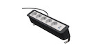 Vorschau: Kindermann CablePort Office desk 6f 5xStr1xUSBA/C Tischanschlussfeld 6-fach (5x Strom, 1x Dual-USB)