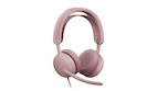 Vorschau: Logitech Zone Wired 2 For Business Headset für Microsoft Teams, Farbe: Rosa