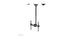 Vorschau: Neomounts NM-C440BLACK Monitor-/TV-Deckenhalterung 1 Bildschirm 32-60"