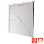Vorschau: celexon Leinwand Rollo Economy 120 x 120 cm - 67"