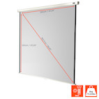 Vorschau: celexon Leinwand Rollo Economy 120 x 120 cm