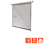 Vorschau: celexon Leinwand Motor Economy 160 x 160 cm