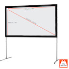 Vorschau: celexon Faltrahmen Leinwand Mobil Expert 203 x 114cm, Frontprojektion