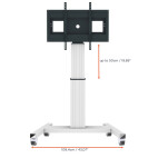 Vorschau: celexon Display-Rollwagen Adjust-42100M