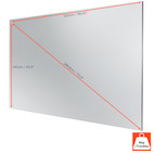 Vorschau: celexon Rahmenleinwand Expert PureWhite 250 x 140 cm