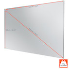 Vorschau: celexon Rahmenleinwand Expert PureWhite 300 x 169 cm