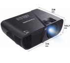 Vorschau: ViewSonic PJD5151 Beamer mit 3100 ANSI-Lumen und SVGA Auflösung