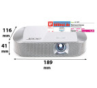 Vorschau: Acer K137i Mini Beamer mit 700 ANSI-Lumen und WXGA Auflösung