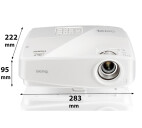 Vorschau: BenQ MW526E 3D Heimkino Beamer mit 3200 ANSI-Lumen und WXGA Auflösung