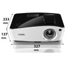 Vorschau: BenQ MW724 Business Beamer mit 3700 ANSI-Lumen und WXGA Auflösung