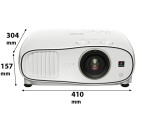 Vorschau: Epson EH-TW6600W 3D Heimkino Beamer mit 2500 ANSI-Lumen und Full-HD