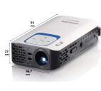 Vorschau: Philips PicoPix PPX2340 Mini Beamer mit 40 ANSI-Lumen und VGA