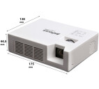 Vorschau: InFocus IN1146 Mini Beamer mit 1000 ANSI-Lumen und WXGA Auflösung