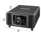 Vorschau: Panasonic PT-RQ13KE (ohne Objektiv) mit 10000 ANSI-Lumen und 4K Auflösung