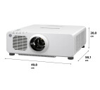 Vorschau: Panasonic PT-RW620 weiß ohne Objektiv - Laser-Installationsbeamer mit 6200 Lumen und WXGA Vorschau: Panasonic PT-RW620 weiß ohne Objektiv - Laser-Installationsbeamer mit 6200 Lumen und WXGA