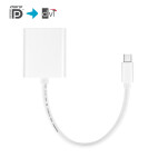 Vorschau: PureLink Mini DP + Thunderbolt zu DVI Adapter, weiß