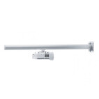 Vorschau: SMS Wandhalterung Short Throw V mit Säule 1200mm Aluminium/Weiß