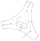 Vorschau: PeTa Deckenhalterung Design Home, Edelstahl, 11cm
