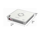 Vorschau: Aiptek MobileCinema i120 Mini Beamer mit 120 ANSI-Lumen und WVGA