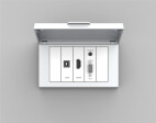 Vorschau: VISION TechConnect 3 2-Gang Tilt Surround - Frontabdeckung, 3m