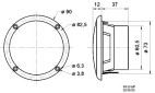 Vorschau: Visaton FR 8 WP - 8 Ohm, schwarz