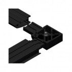 Vorschau: DELUXX Cinema Rahmenleinwand Elegance Mattweiß Varico Diamond - 16:9 - 250x140 cm - 113''