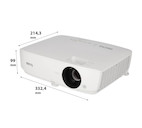 Vorschau: BenQ TW533 Business Beamer mit 3300 ANSI-Lumen und WXGA Auflösung