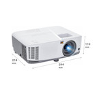 Vorschau: ViewSonic PA503X Beamer mit 3600 ANSI-Lumen und XGA Auflösung