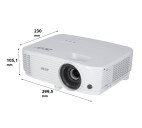 Vorschau: Acer P1250 Beamer mit 3600 ANSI-Lumen und XGA Auflösung