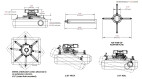 Vorschau: Peerless-AV PRG-UNV – Precision Projektorhalterung mit Spider® Universal-Adapterplatte für Projektor