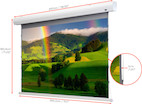 Vorschau: celexon HomeCinema Motorleinwand Tension 265 x 149 cm 120" - Dynamic Slate ALR