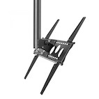 Vorschau: Hagor HA DH 400 - 700 L - Deckenhalterung für Einzeldisplay - 55-75" | max. VESA 800x600 | Länge 400