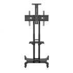 Vorschau: Hagor HP Twin Stand - mobiles Standsystem - 32-55" | max. VESA 600x400 | Traglast 50kg