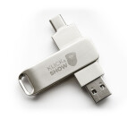 Vorschau: Kindermann Klick & Show USB-A/ USB-C Drive