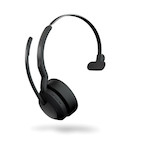 Vorschau: Jabra Evolve2 55 Link380a MS Mono – schnurloses Mono Headset mit USB-A zertifiziert für Microsoft Te
