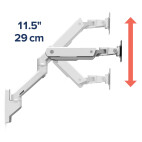 Vorschau: Ergotron HX Monitor Arm, Wandhalterung (weiß)