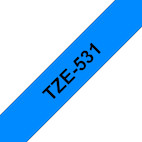 Vorschau: Brother TZe-531 Schriftband schwarz/blau 12mm/8m Vorschau: Brother TZe-531 Schriftband schwarz/blau 12mm/8m