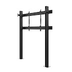 Vorschau: Hagor Standsystem mit Boden-Wand-Montage für ein 86-110" Display
