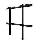 Vorschau: Hagor LED-Standsystem mit Boden-Wand-Montage - passend für Samsung IAC 130"