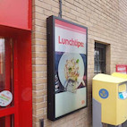 Vorschau: HI-ND Outdoor Displaygehäuse für Samsung OH46B, schwarz