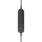 Vorschau: Jabra Engage 40 Inline Link - USB-A/USB-C - schnurgebundenes Dual Headset zertifiziert für UC-Plattf