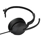 Vorschau: Jabra Evolve2 50 - USB-A/USB-C - schnurgebundenes Mono Headset zertifiziert für Microsoft Teams | oh