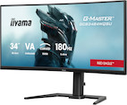 Vorschau: iiyama G-MASTER GCB3484WQSU-B1 34" Gaming Red Eagle Curved Monitor mit 180Hz Bildwiederholfrequenz &
